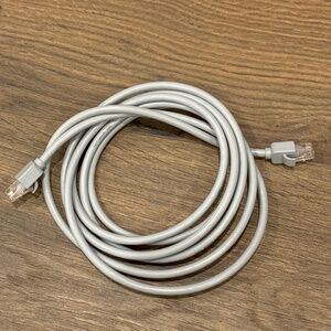Cat-6 Network Cable (Gray) Cord (Tested & Working)